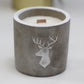 Medium Pot - Stag Head - Whiskey & Woodsmoke - Luna Panther