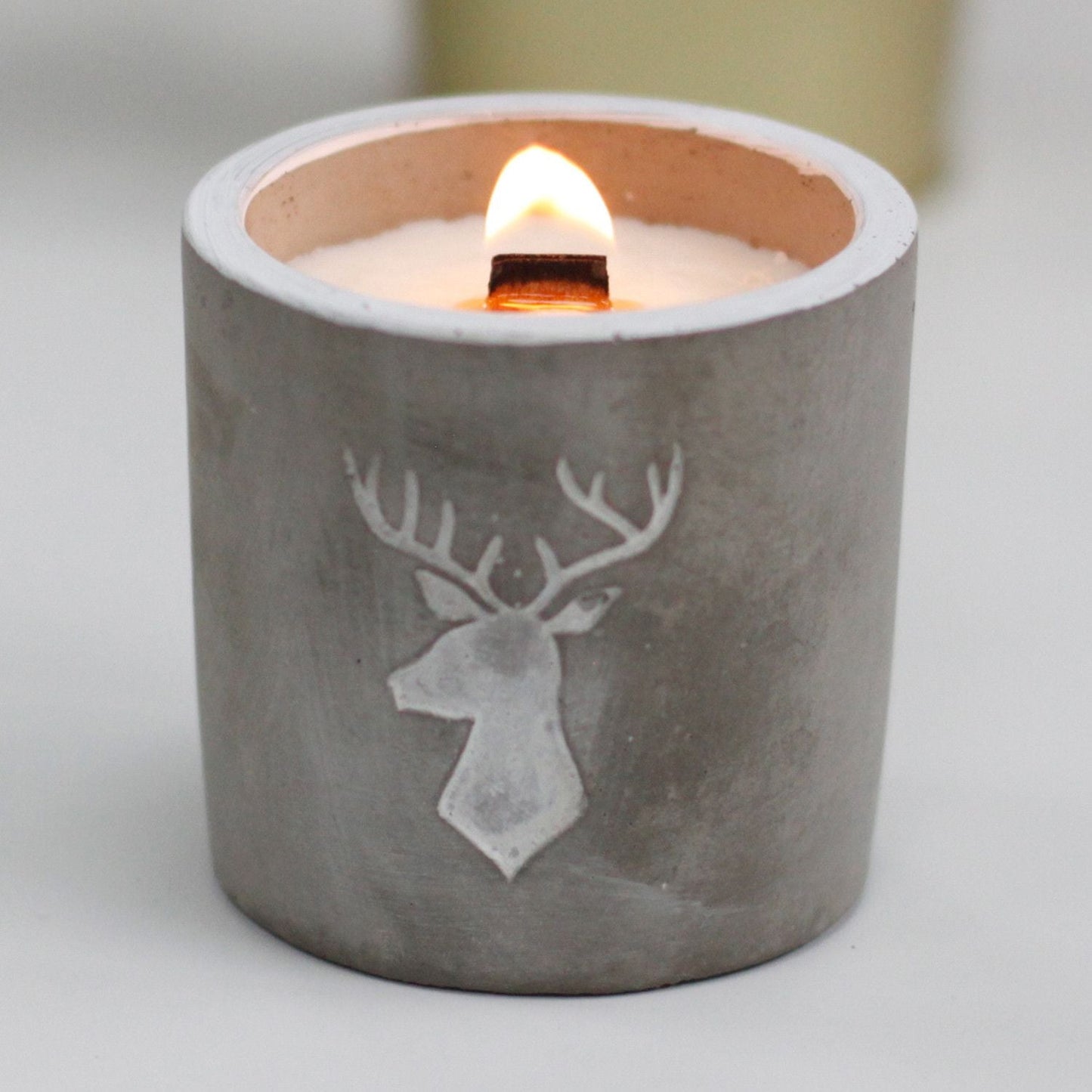 Medium Pot - Stag Head - Whiskey & Woodsmoke - Luna Panther
