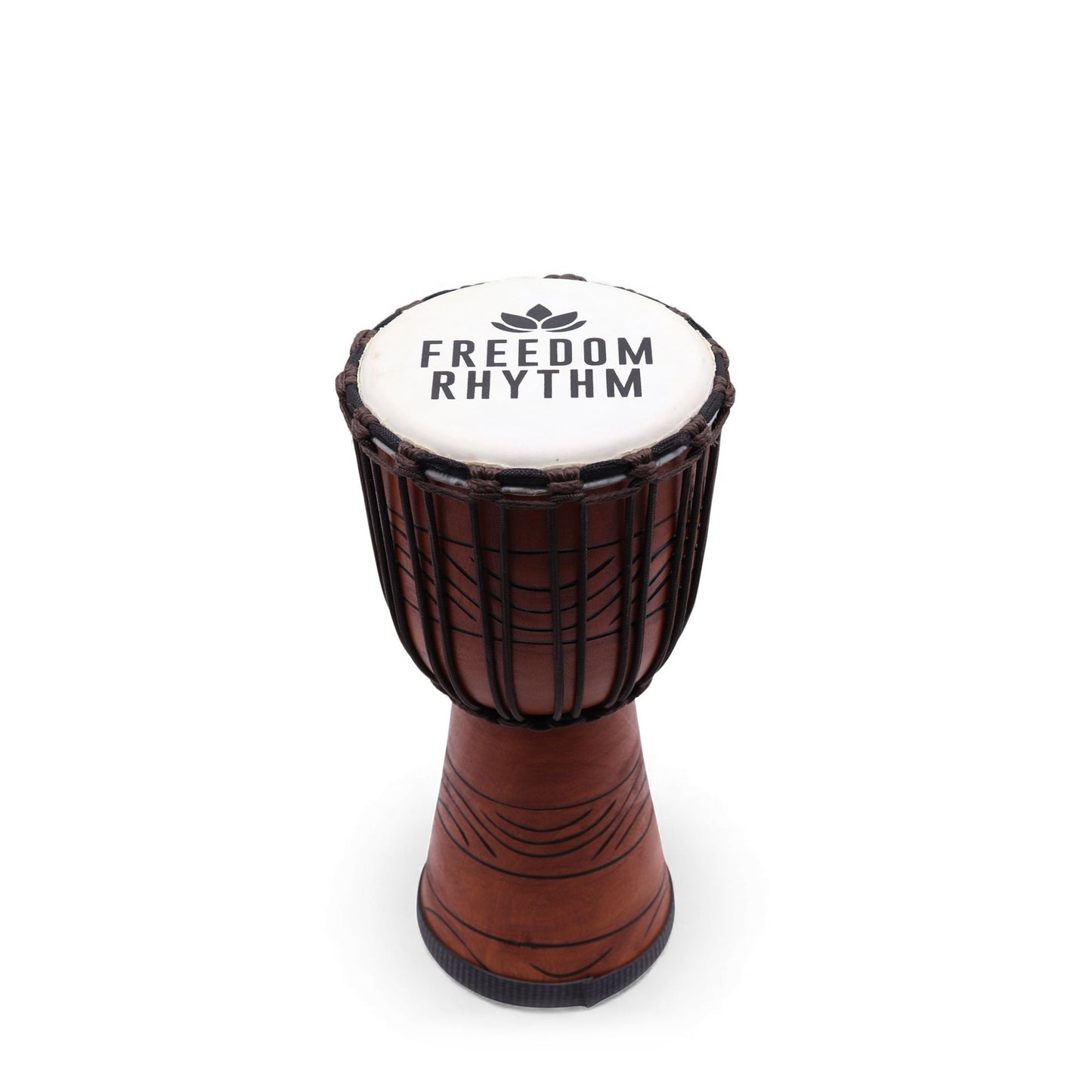 Medium Pro Djembe Drum - Freedom Rhythm - 40cm (18cm Diameter) at Luna Panther