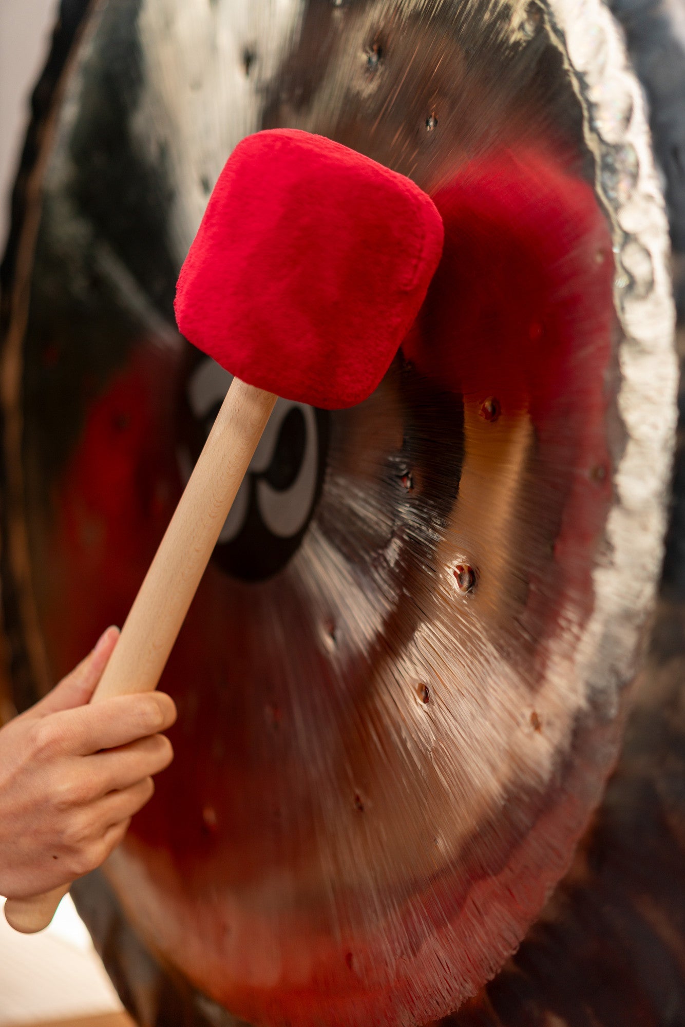 MEINL Sonic Energy Gong Mallet Large - Rose - Luna Panther