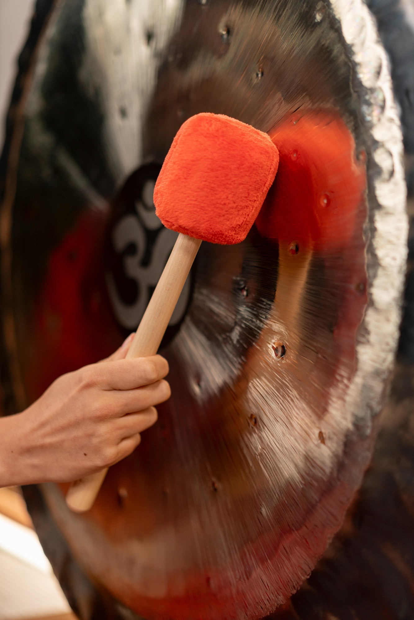 MEINL Sonic Energy Gong Mallet Small - Sweet Tangerine - Luna Panther