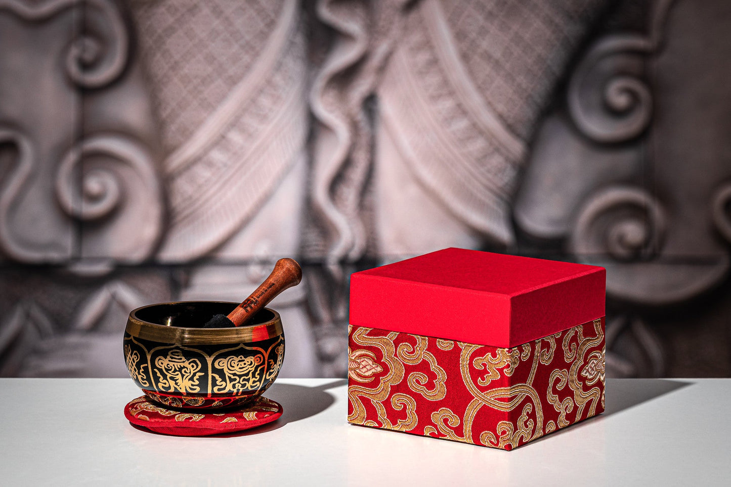 MEINL Sonic Energy Ornamental Series Singing Bowl - 300g - Luna Panther