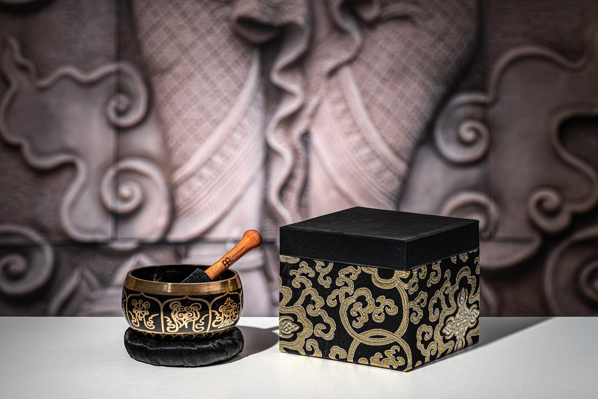 MEINL Sonic Energy Ornamental Series Singing Bowl - 400g - Luna Panther