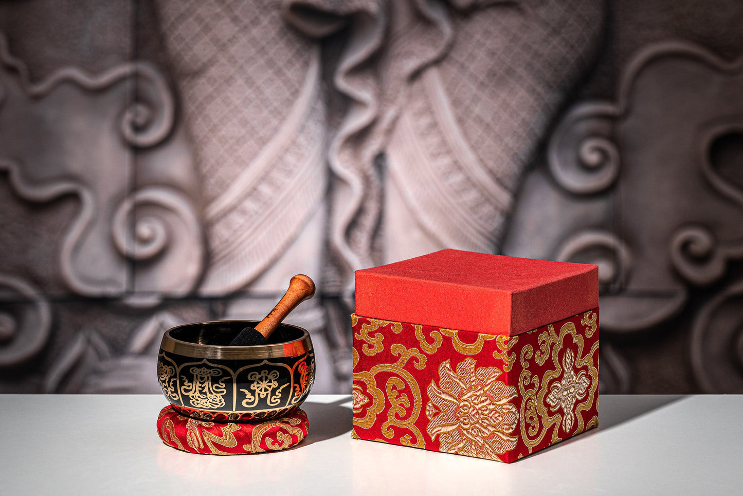 MEINL Sonic Energy Ornamental Series Singing Bowl - 400g - Luna Panther