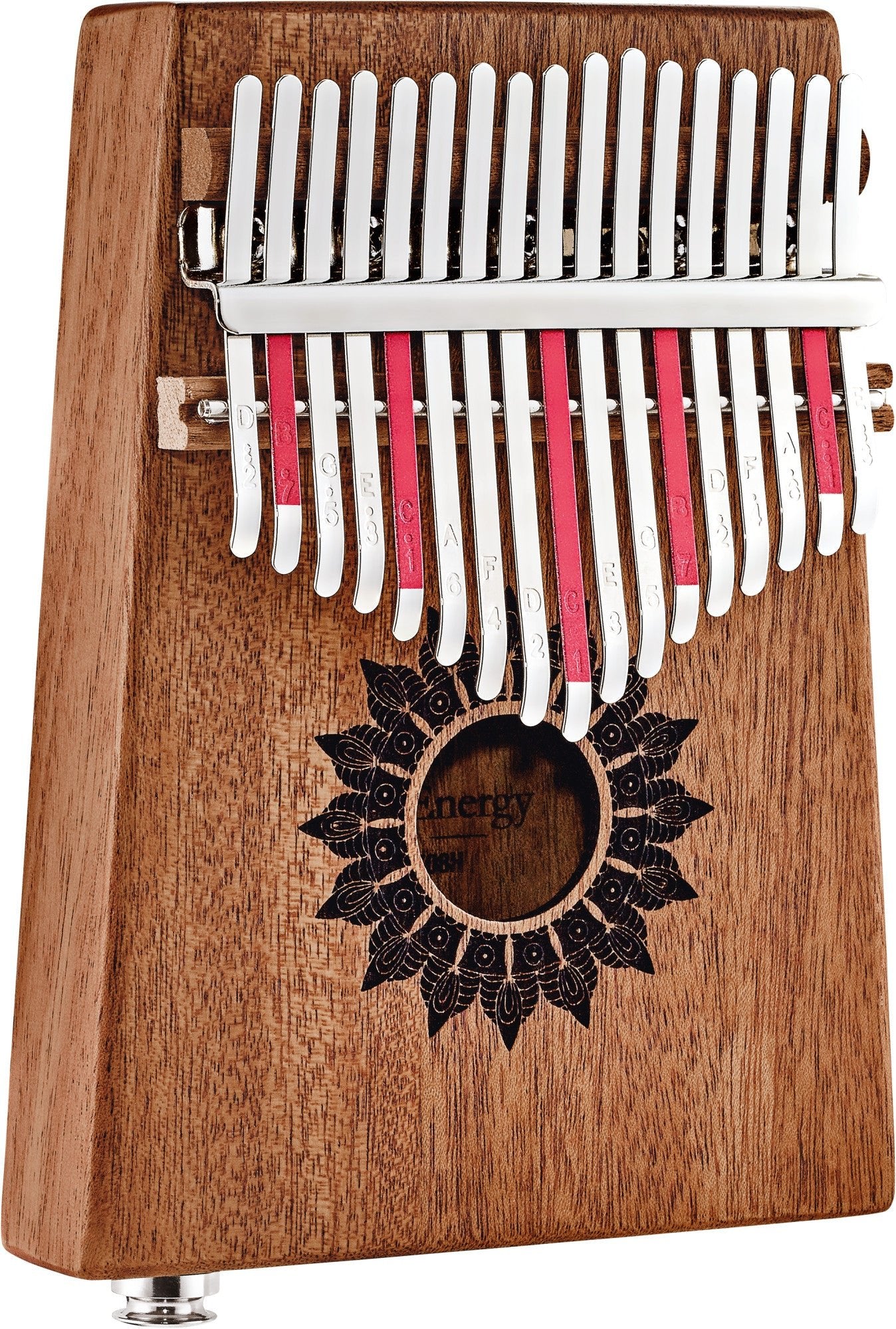 MEINL Sonic Energy Soundhole Pickup Kalimba - 17 notes, mahogany - Luna Panther