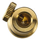 MEINL Sonic Energy Tuning Fork Vibration Foot Small - Gold - Luna Panther
