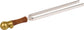 MEINL Sonic Energy Tuning Fork Vibration Foot Small - Gold - Luna Panther