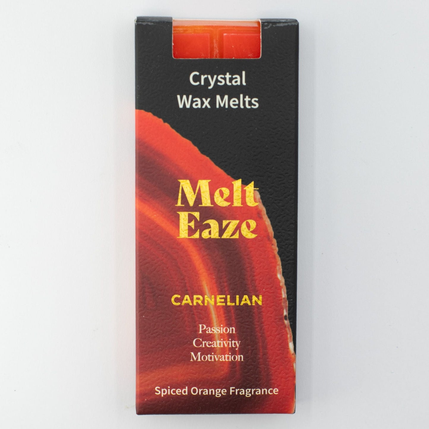 MeltEaze Wax Melts 50g - Carnelian Fire - Spiced Orange - Luna Panther