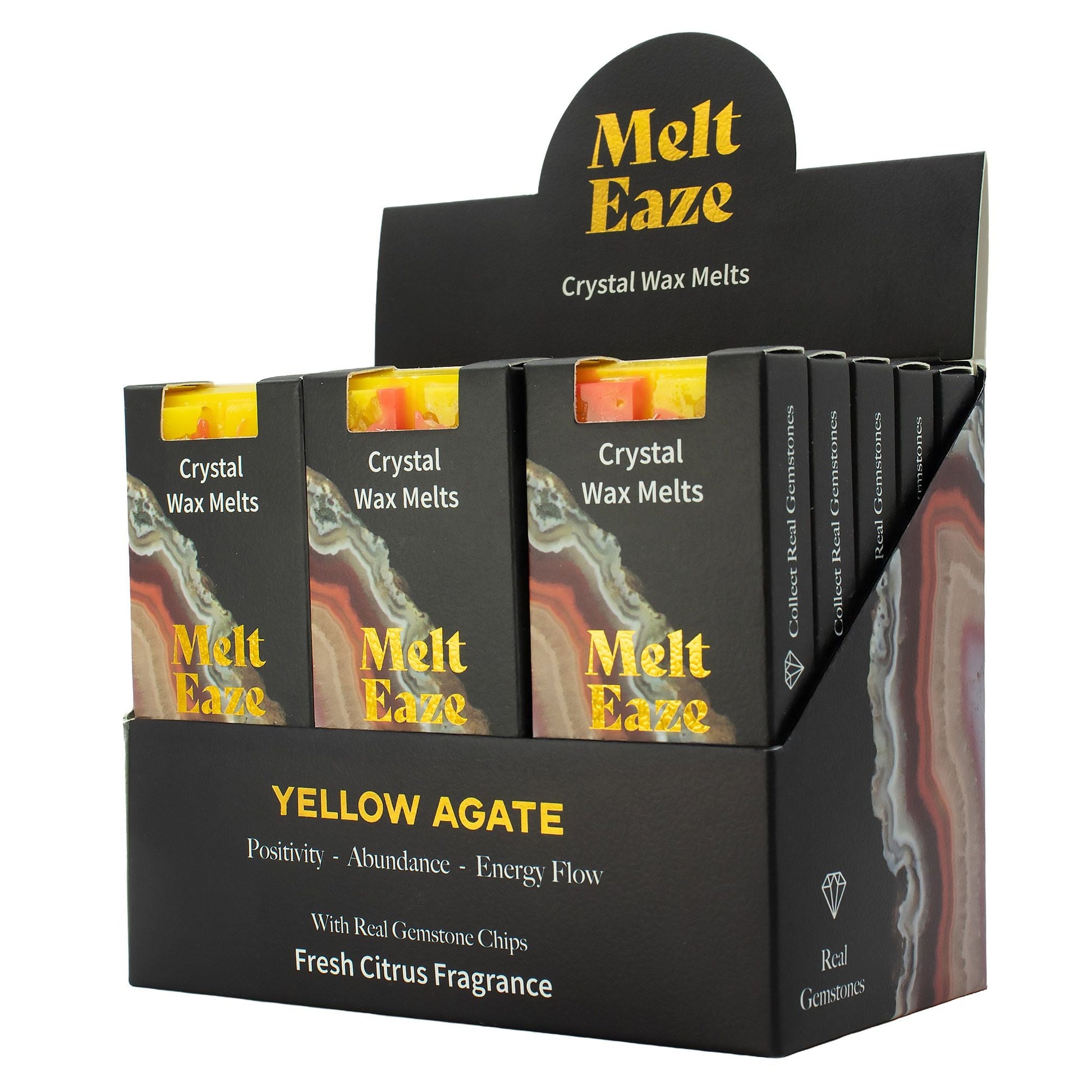 MeltEaze Wax Melts 50g - Golden Glow - Fresh Citrus - Luna Panther