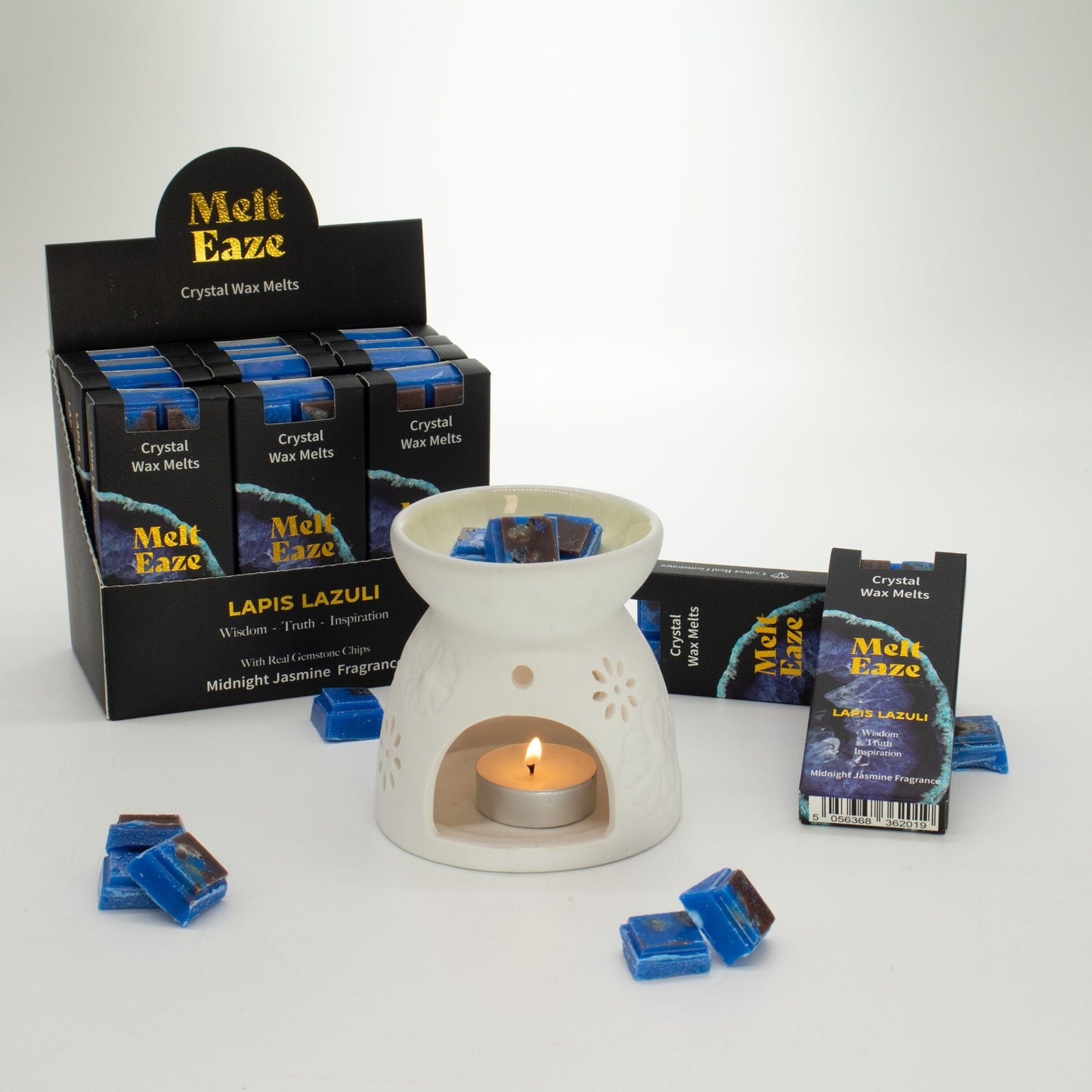 MeltEaze Wax Melts 50g - Lapis Night - Midnight Jasmine - Luna Panther