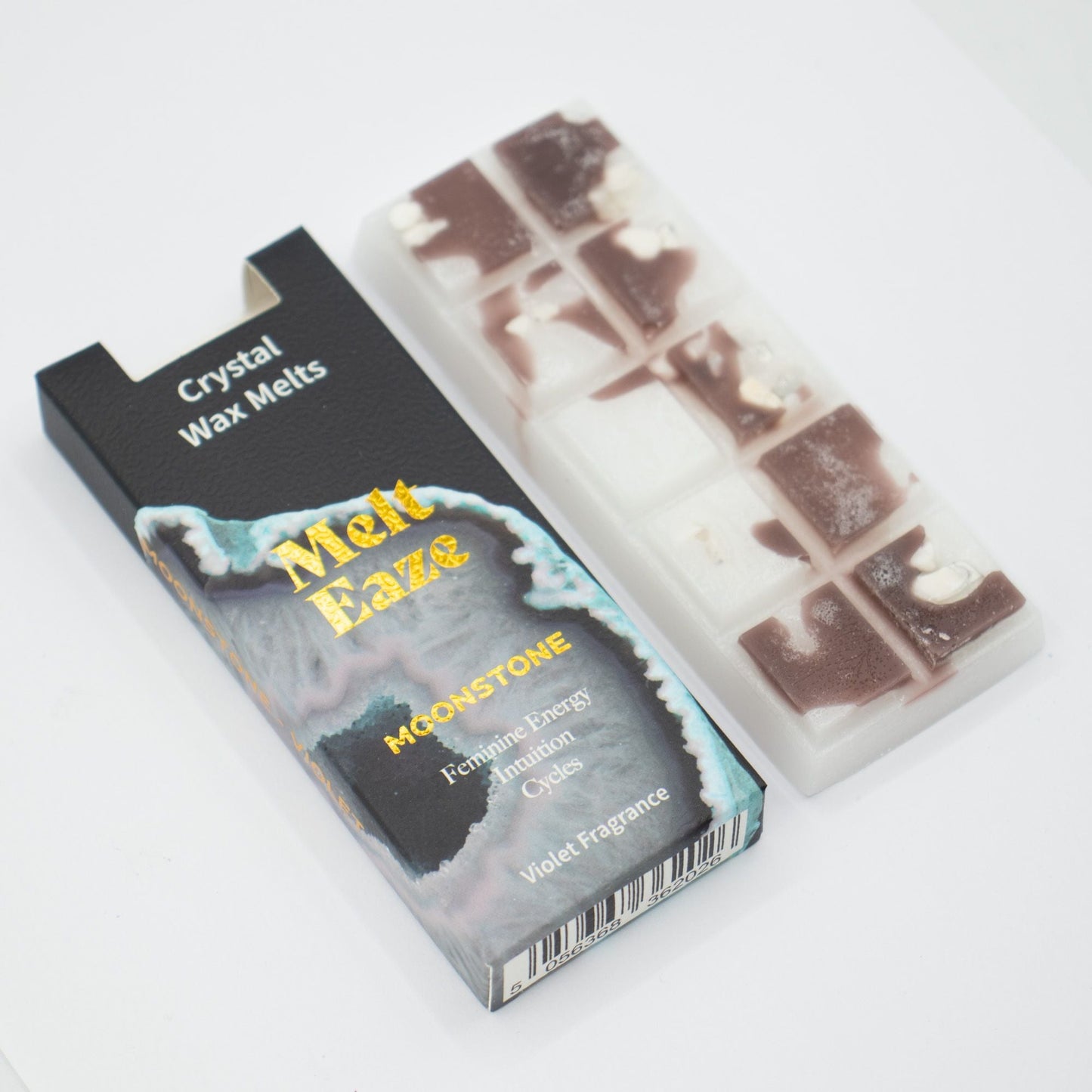 MeltEaze Wax Melts 50g - Moonstone Glow - Violet - Luna Panther