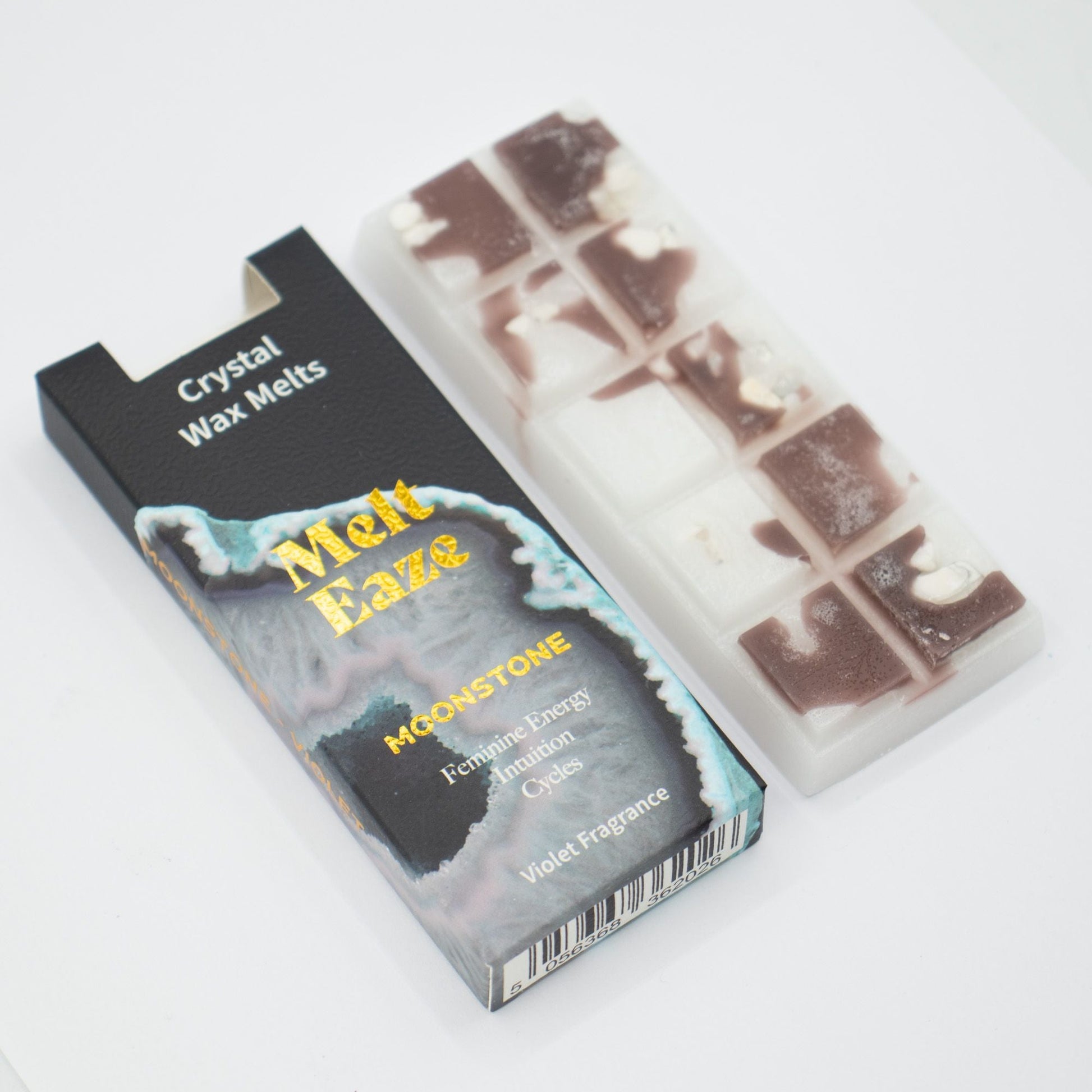 MeltEaze Wax Melts 50g - Moonstone Glow - Violet - Luna Panther