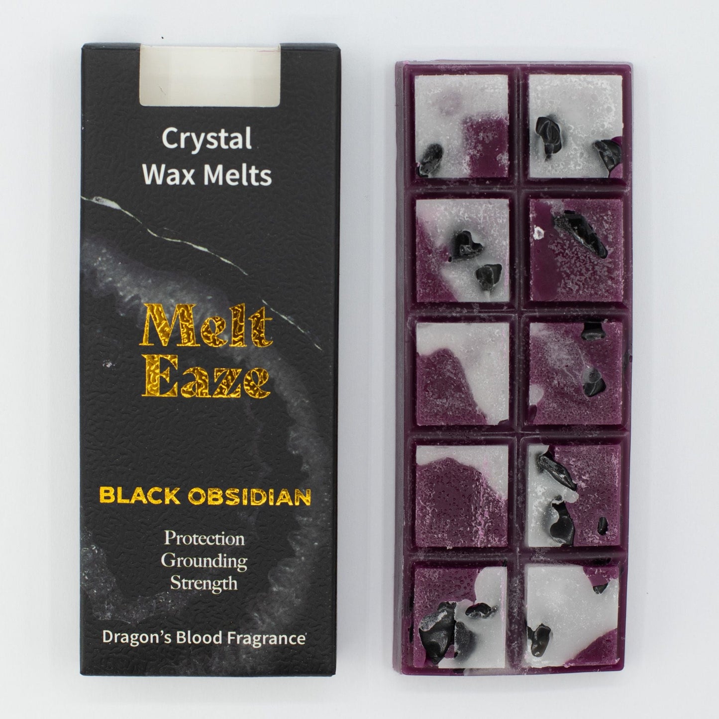 MeltEaze Wax Melts 50g - Obsidian Shield - Dragons Blood - Luna Panther