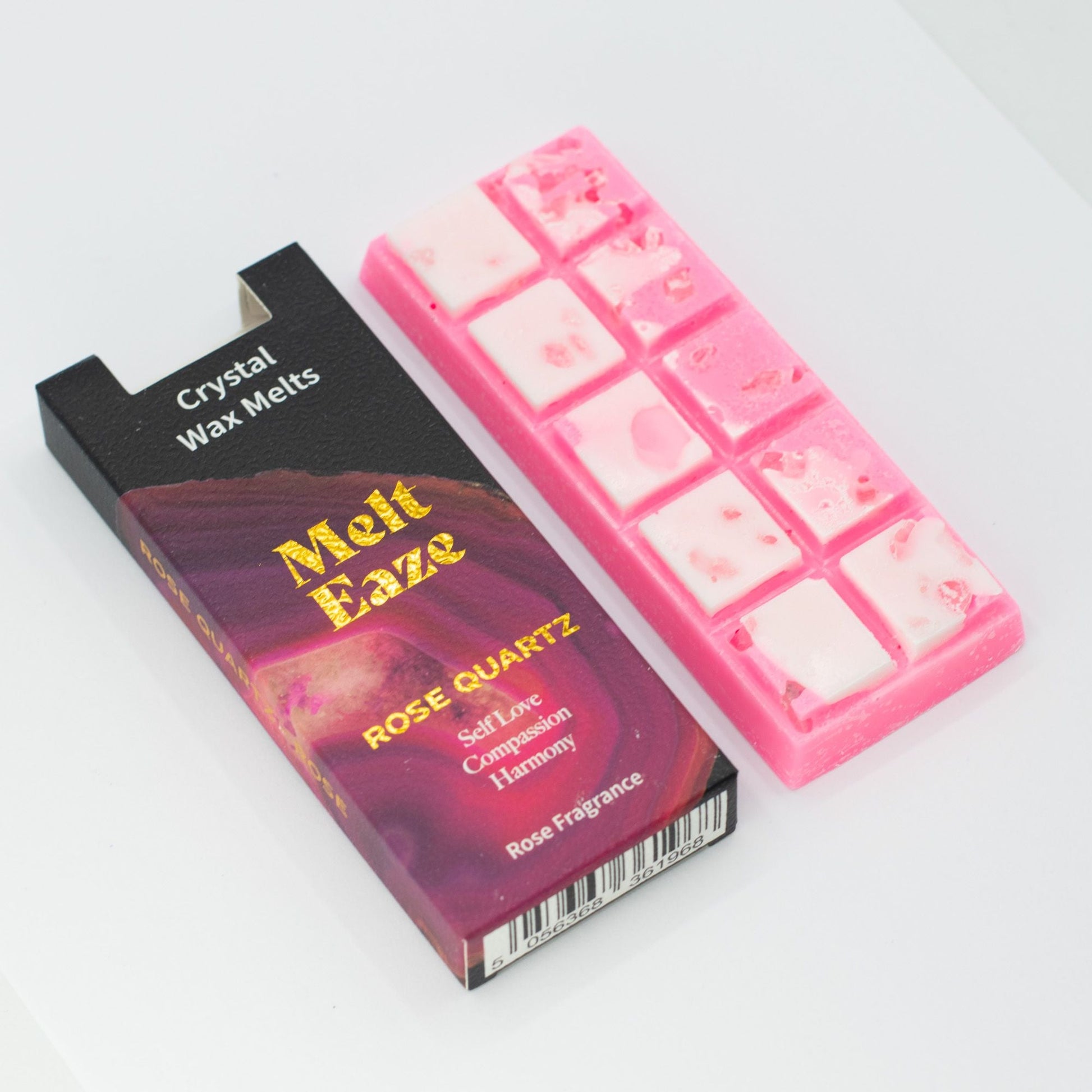 MeltEaze Wax Melts 50g - Rose Quartz Love - Rose - Luna Panther