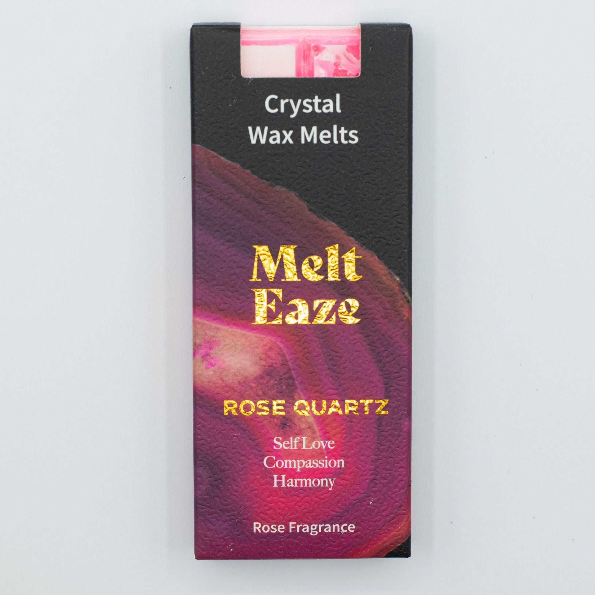 MeltEaze Wax Melts 50g - Rose Quartz Love - Rose - Luna Panther