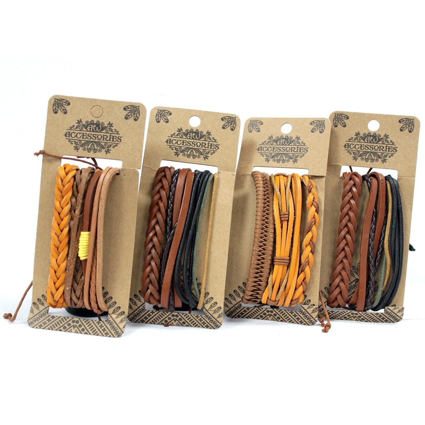 Mens Bracelet Sets - Tanned & Interesting (asst) - Luna Panther