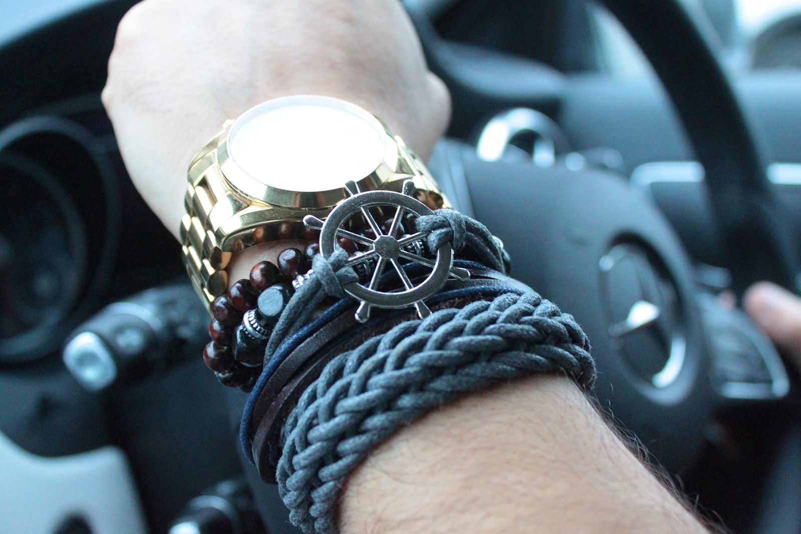 Mens Bracelet Sets - Tanned & Interesting (asst) - Luna Panther