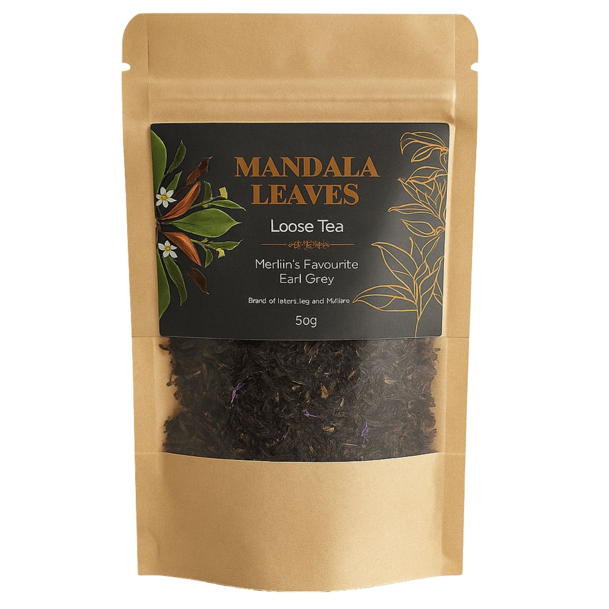 Merlin's Favourite Earl Grey Tea - 50g - Luna Panther