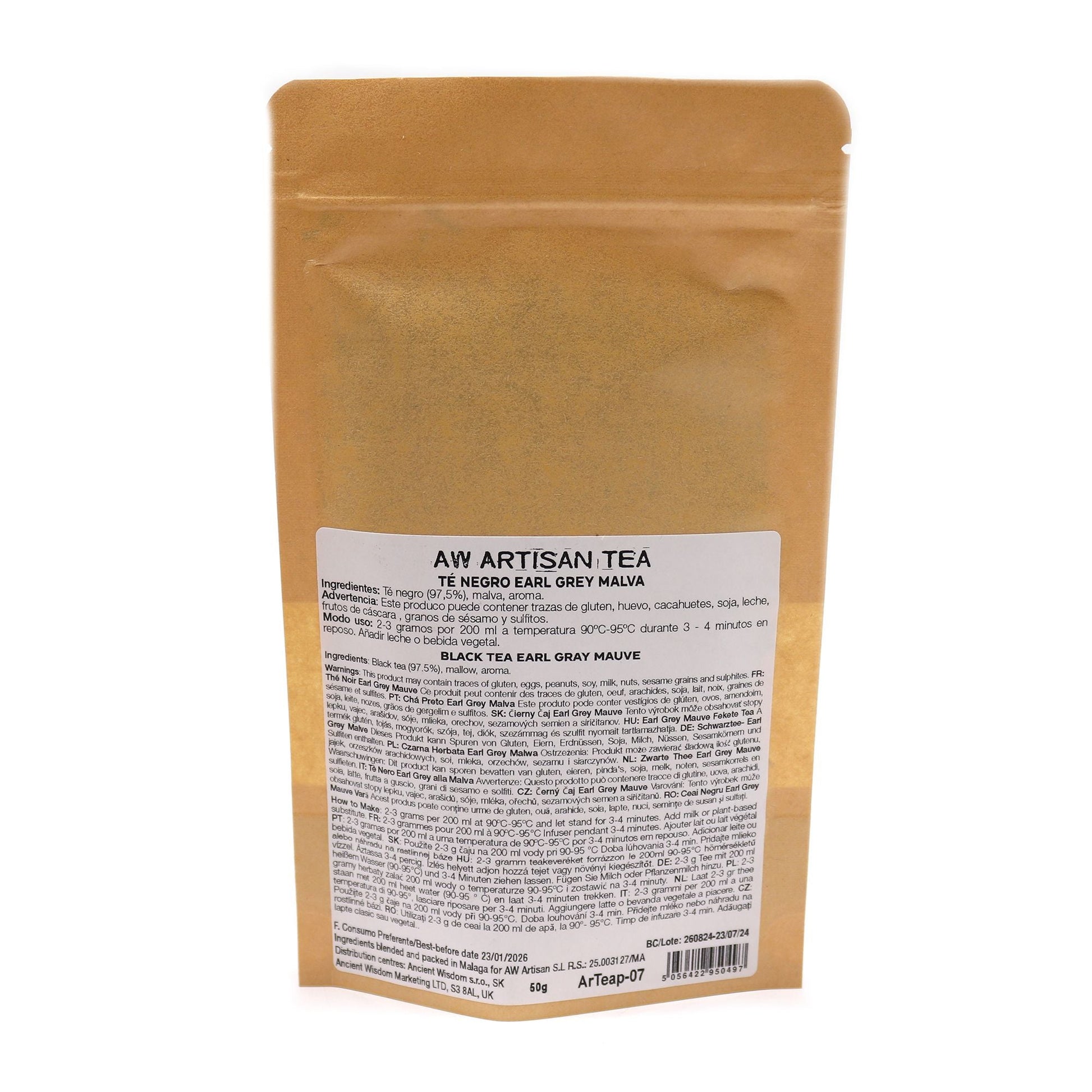 Merlin's Favourite Earl Grey Tea - 50g - Luna Panther