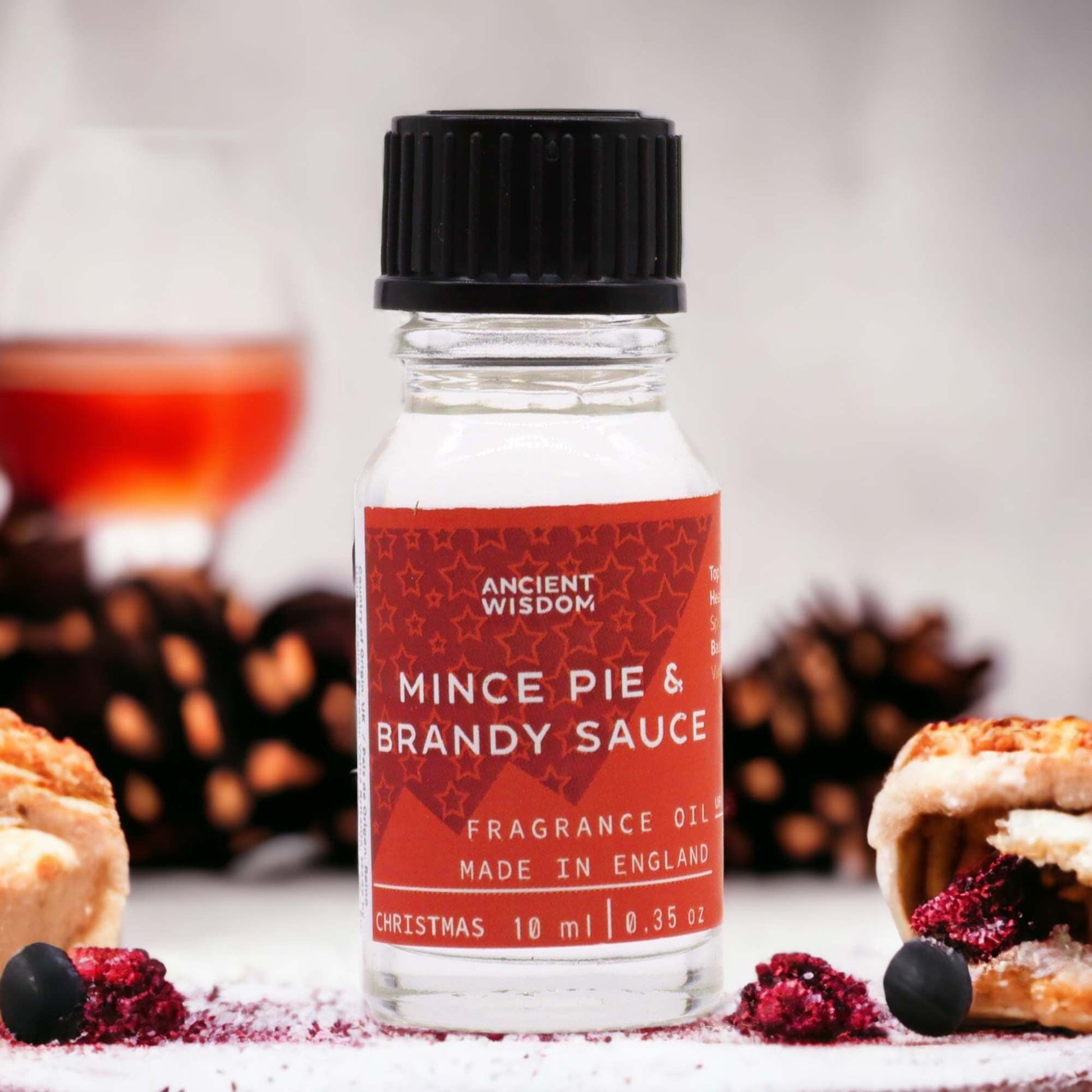 Mince Pie & Brandy Sauce Fragrance Oil 10ml - Luna Panther