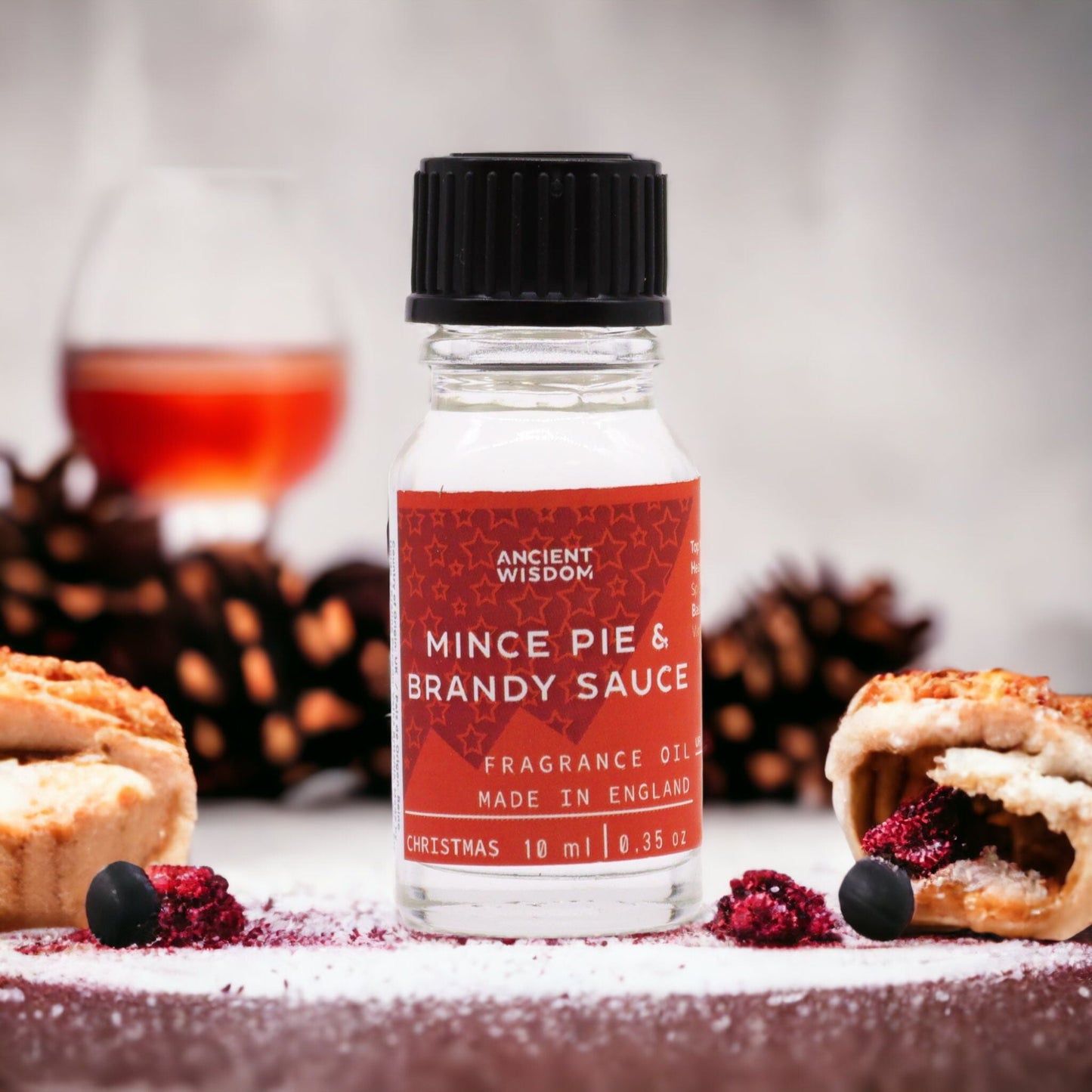 Mince Pie & Brandy Sauce Fragrance Oil 10ml - Luna Panther