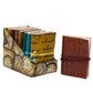 Mini Assorted Leather Notebook (4x3") - 1 piece - Luna Panther