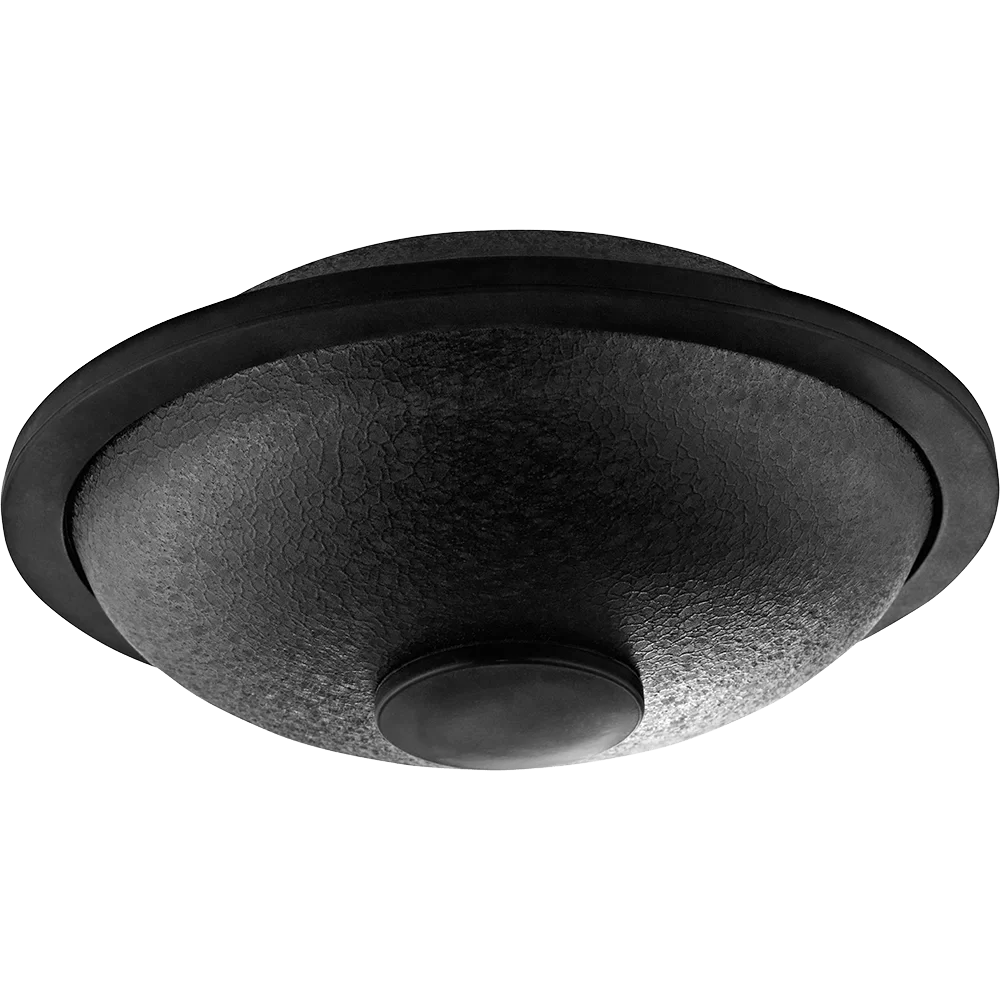 Polished Mini Steel Tongue Drums 6 Tongue Drum C Major Black Mstd1Bk featuring natural patterning and unique variations - Luna Panther