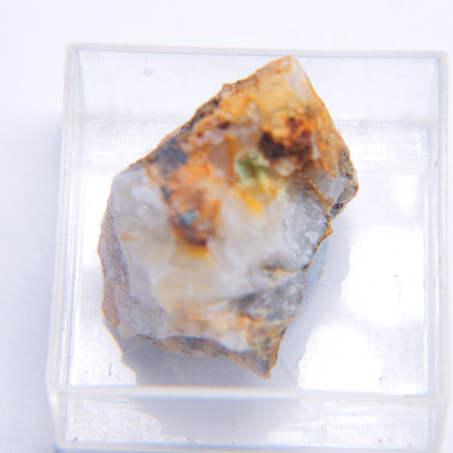 Mixite from Penberthy Croft Mine, St Hilary, Cornwall - 7.08g