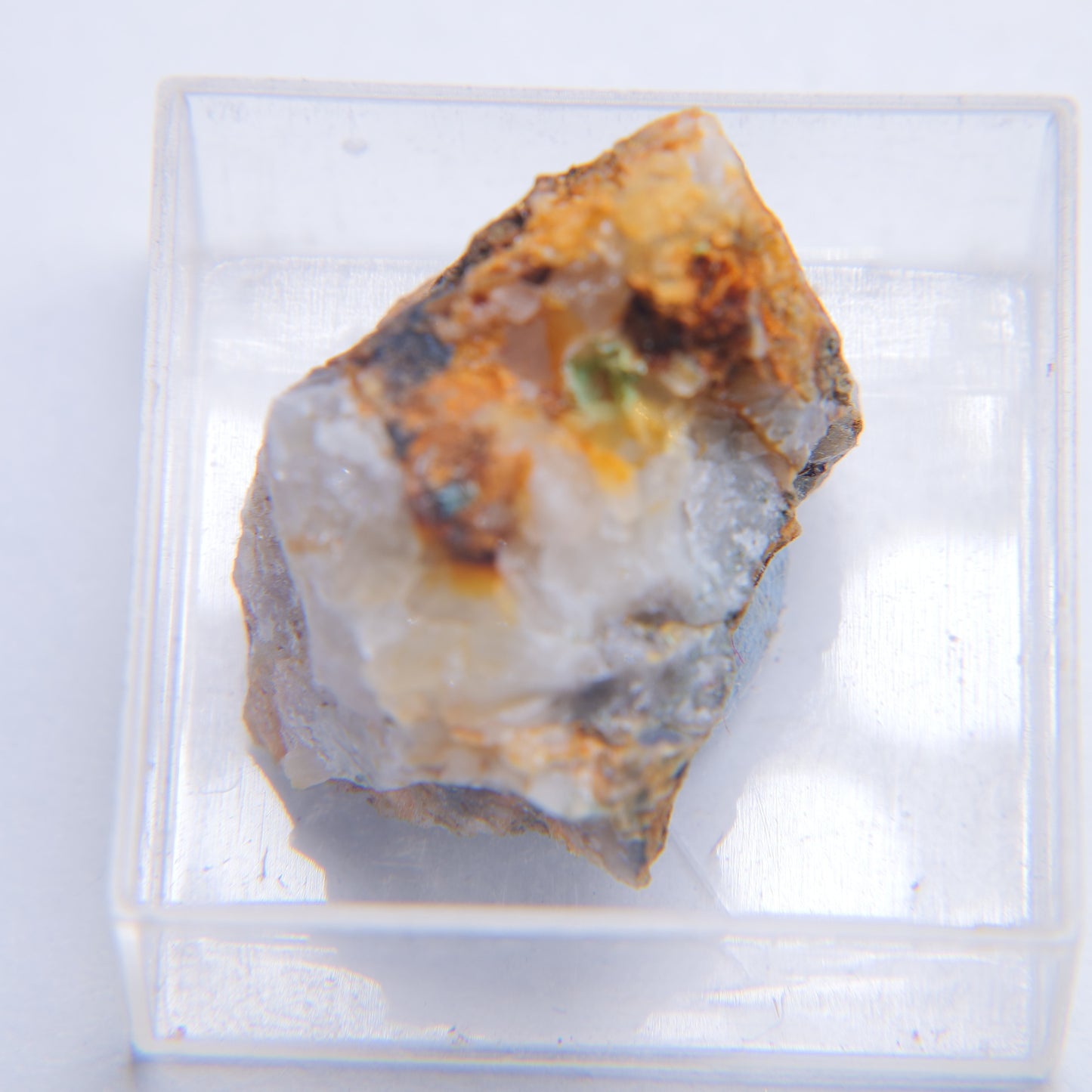 Mixite from Penberthy Croft Mine, St Hilary, Cornwall - 7.08g