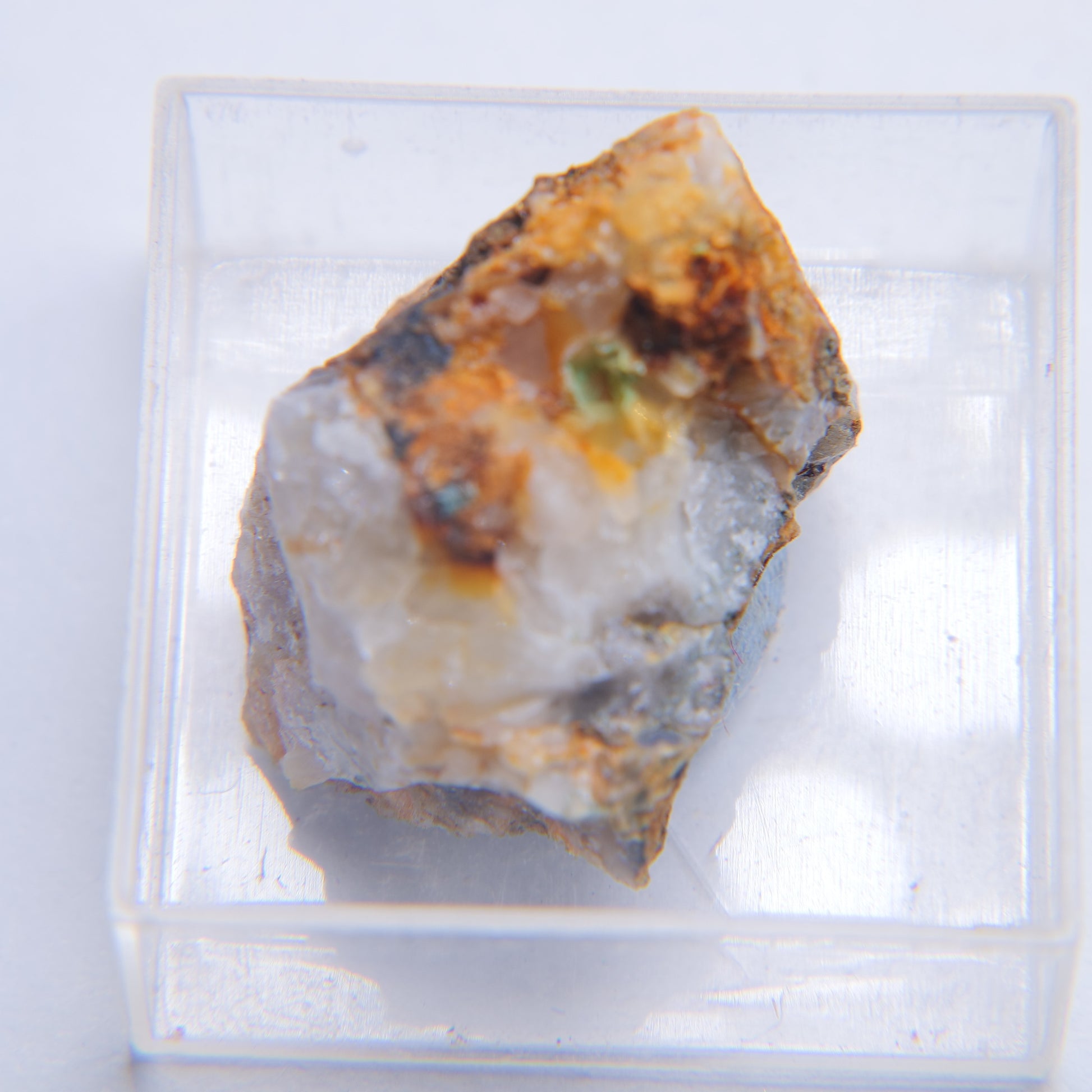 Mixite from Penberthy Croft Mine, St Hilary, Cornwall - 7.08g