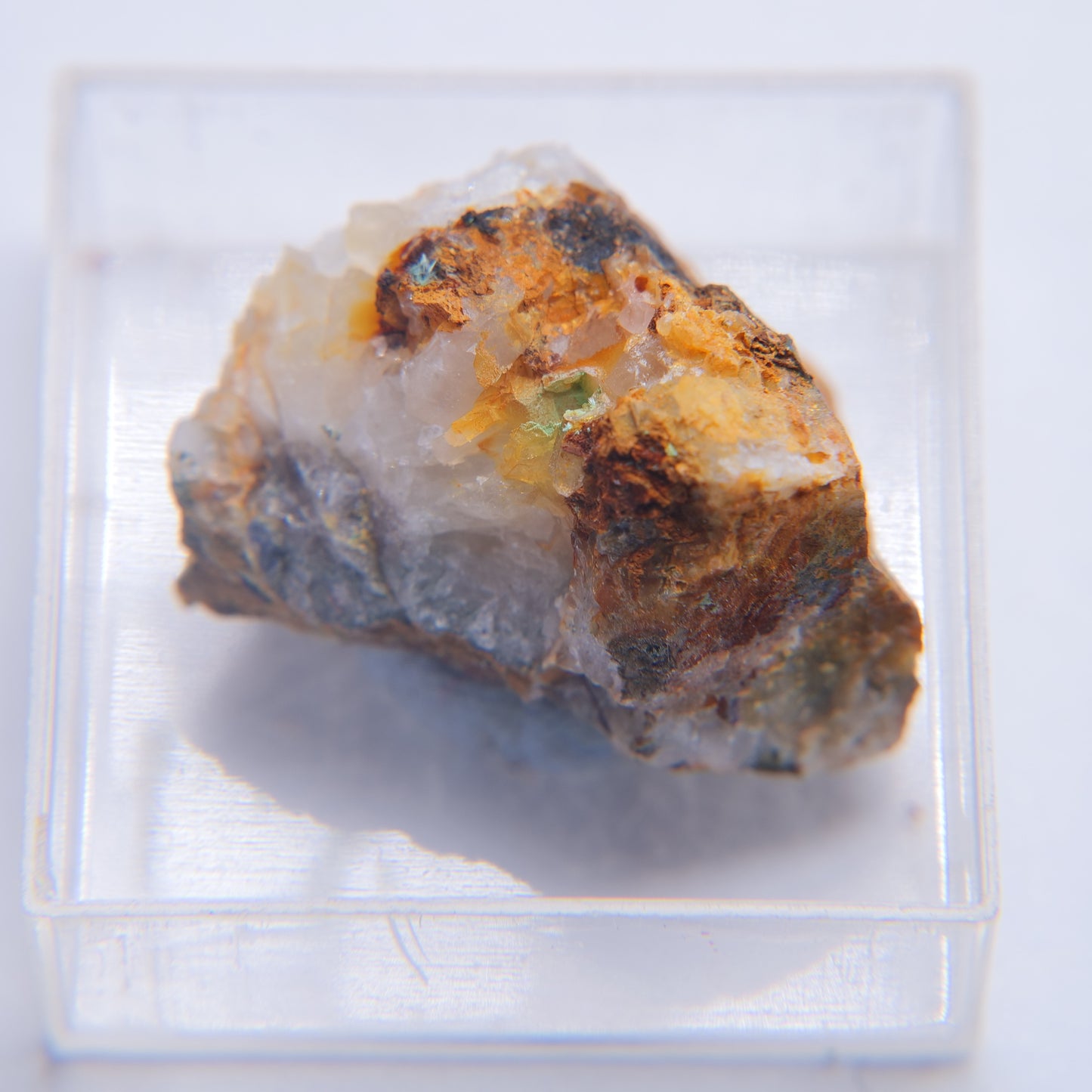 Mixite from Penberthy Croft Mine, St Hilary, Cornwall - 7.08g