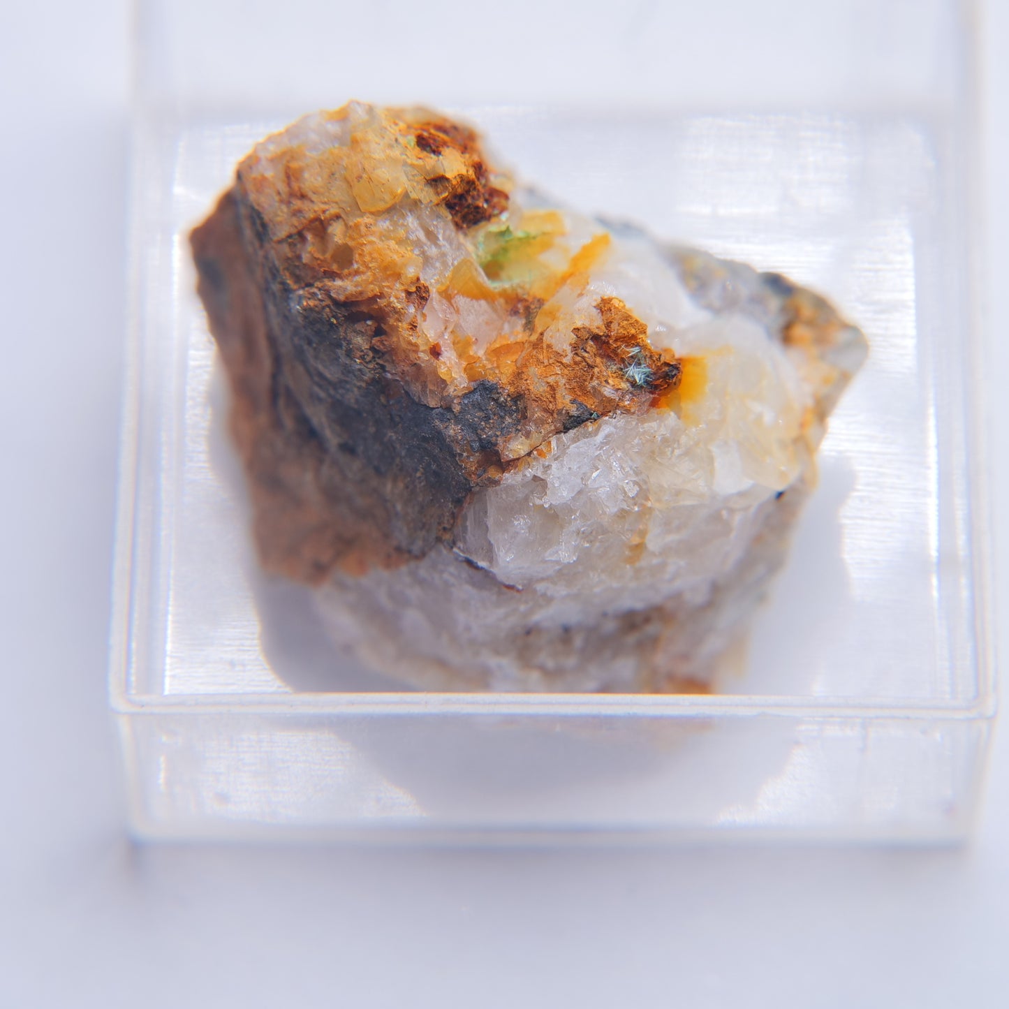 Mixite from Penberthy Croft Mine, St Hilary, Cornwall - 7.08g