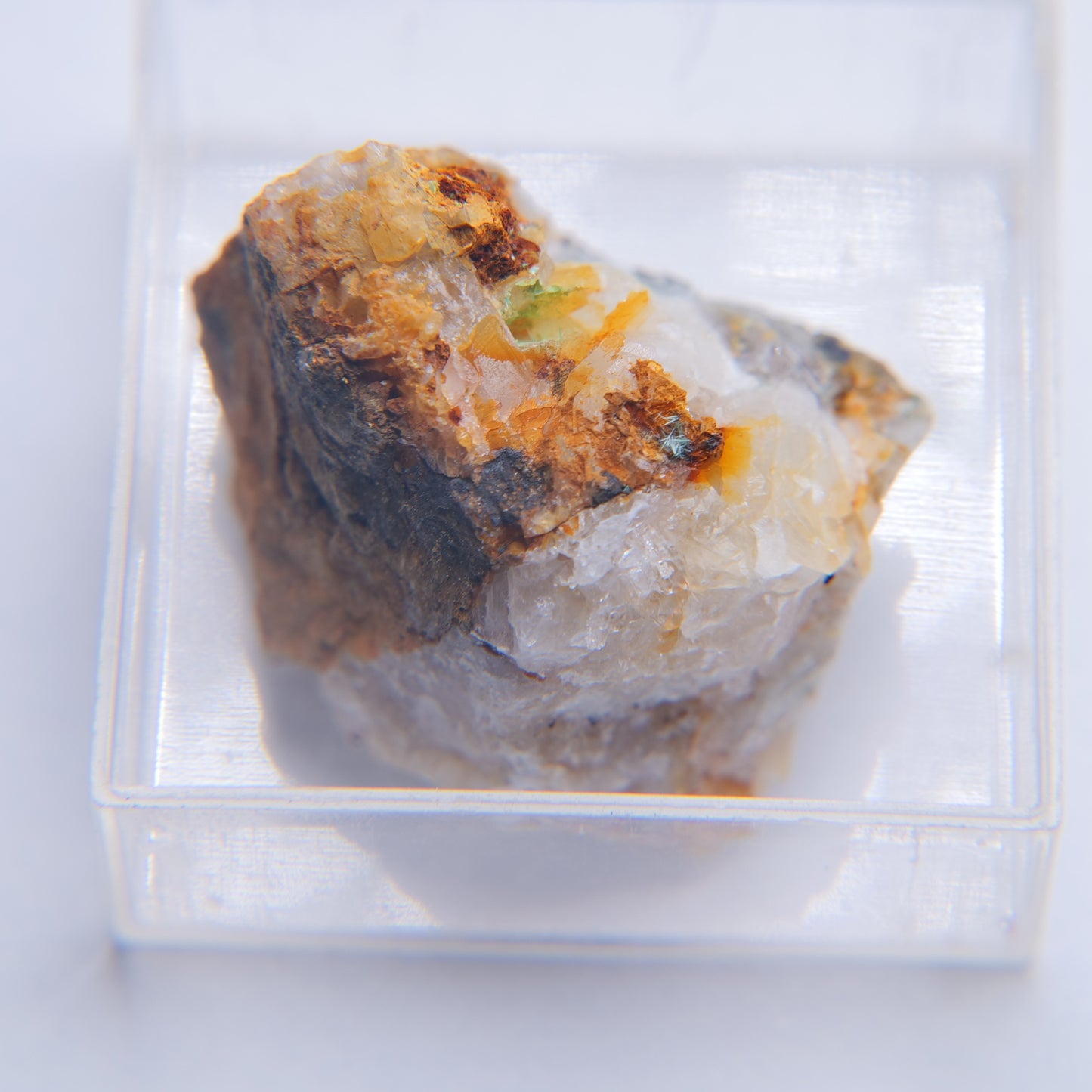Mixite from Penberthy Croft Mine, St Hilary, Cornwall - 7.08g