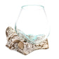 Molten Glass on Whitewash Wood - Small Bowl - Luna Panther