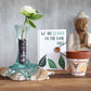 Molten Glass on Whitewash Wood - Vase - Small - Luna Panther