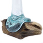 Molten Glass on Wood - Vase - Luna Panther