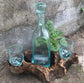 Molten Glass on Wood - Whisky Set - Luna Panther