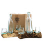 Molten Glass on Wood - Whisky Set - Luna Panther