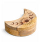Moon Shaped Sliding Box — craft storage boxes & cases, image 1 of 3.