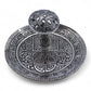 Mushroom Plate - Silver Effect - Incense Holder - Luna Panther