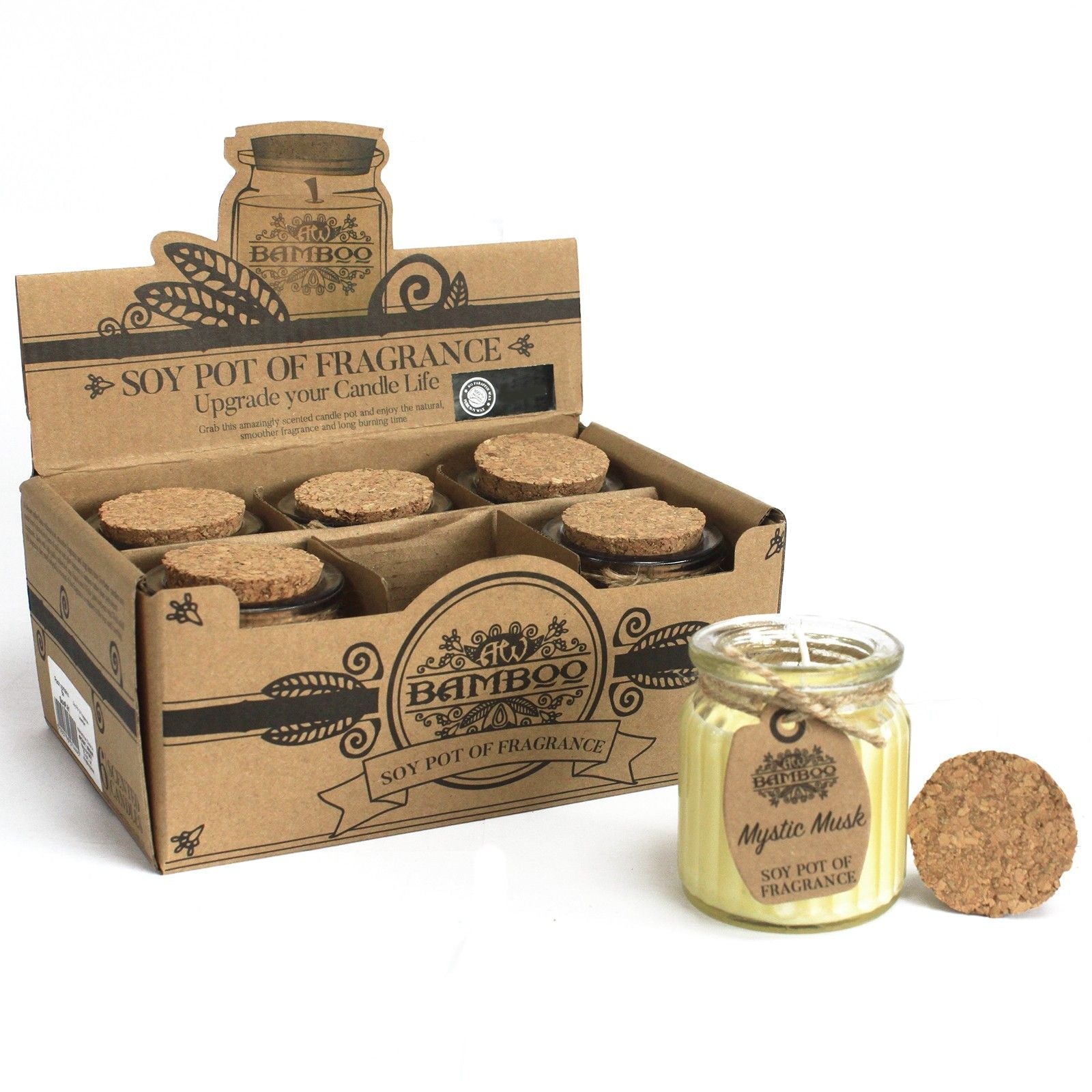 Mystic Musk Soy Pot of Fragrance Candles - Luna Panther