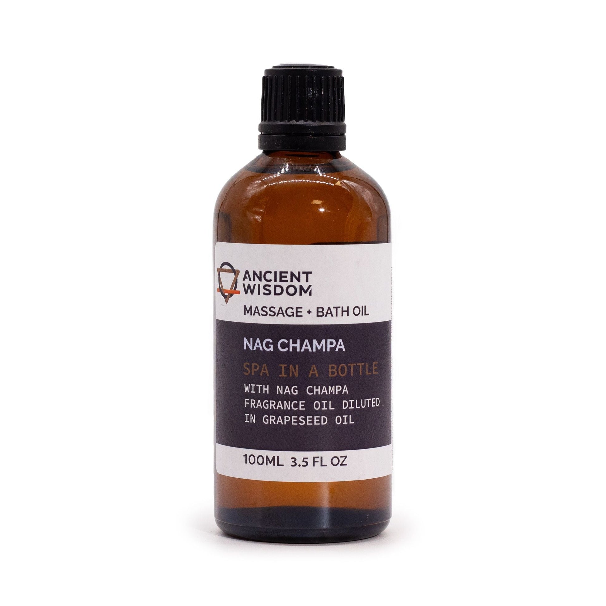 Nag Champa Massage Oil - 100ml - Luna Panther