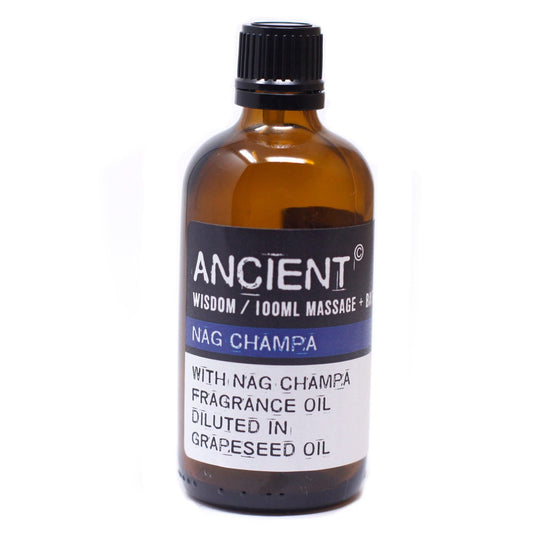 Nag Champa Massage Oil - 100ml - Luna Panther