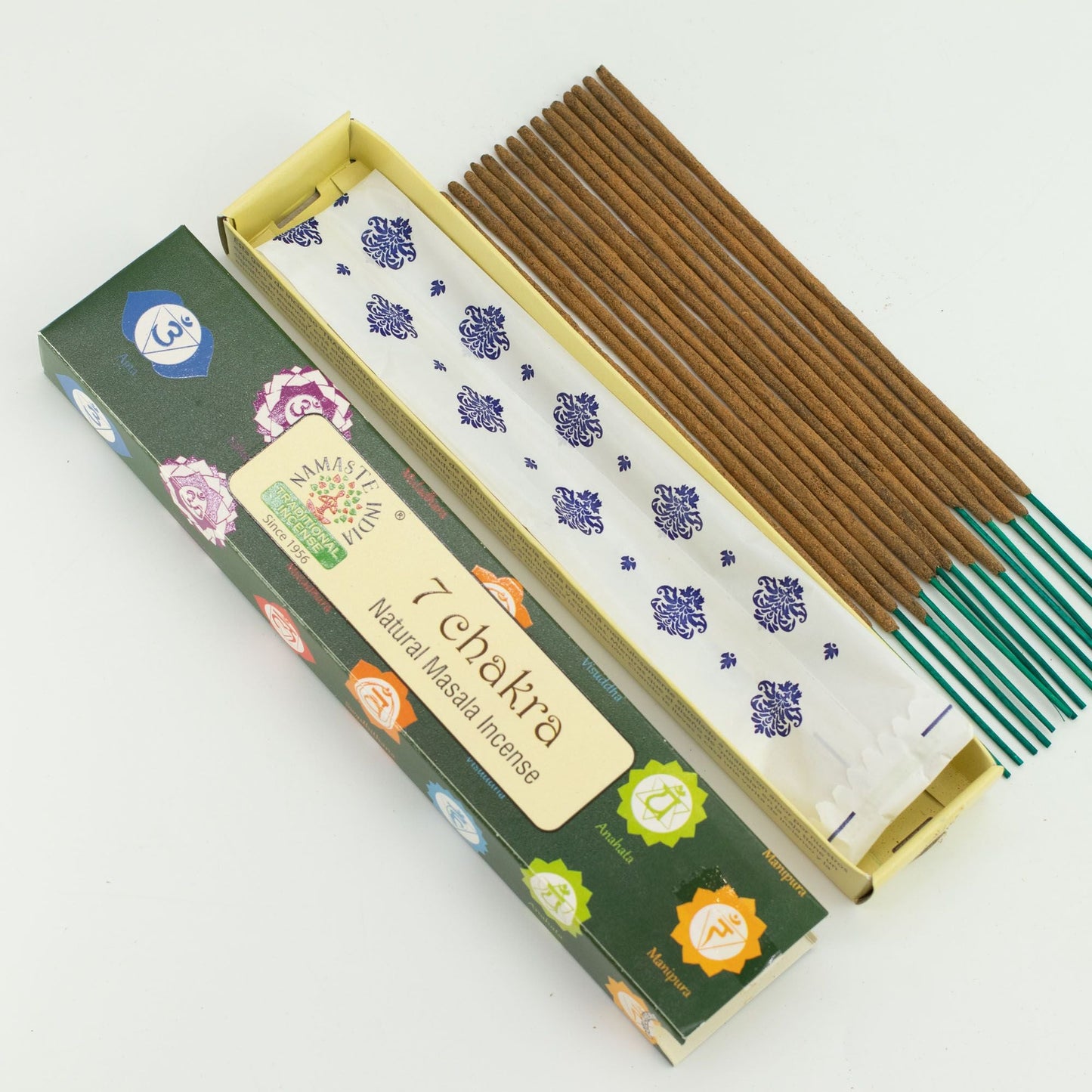 Namaste Mandala Masala Incense - 7 Chakra - Luna Panther