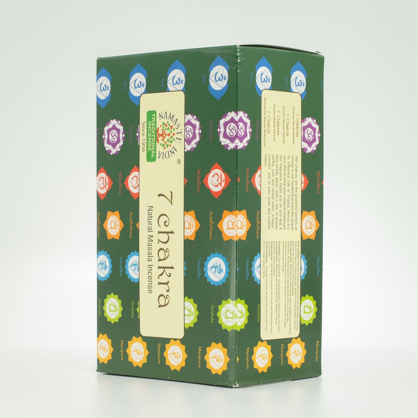Namaste Mandala Masala Incense - 7 Chakra - Luna Panther