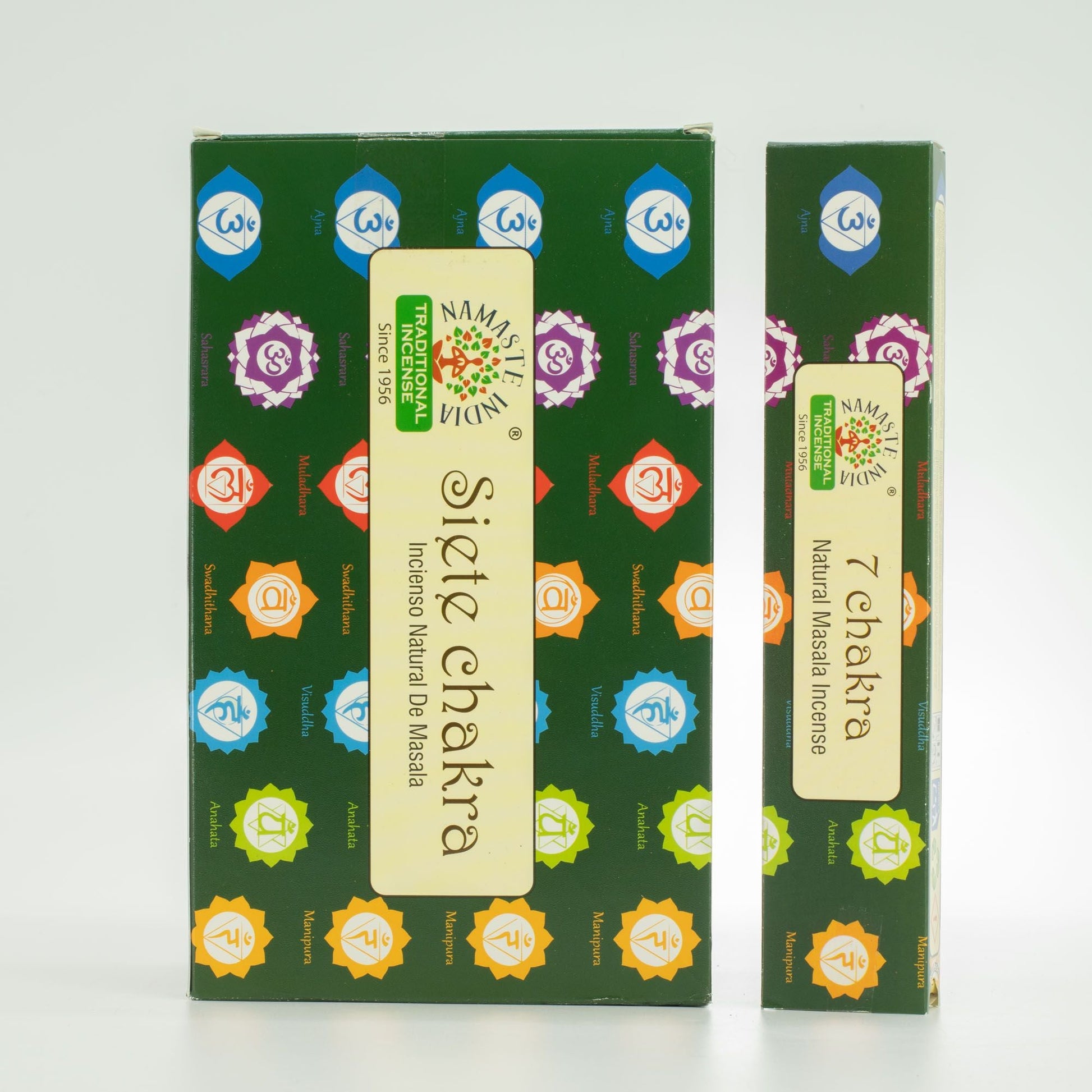 Namaste Mandala Masala Incense - 7 Chakra - Luna Panther