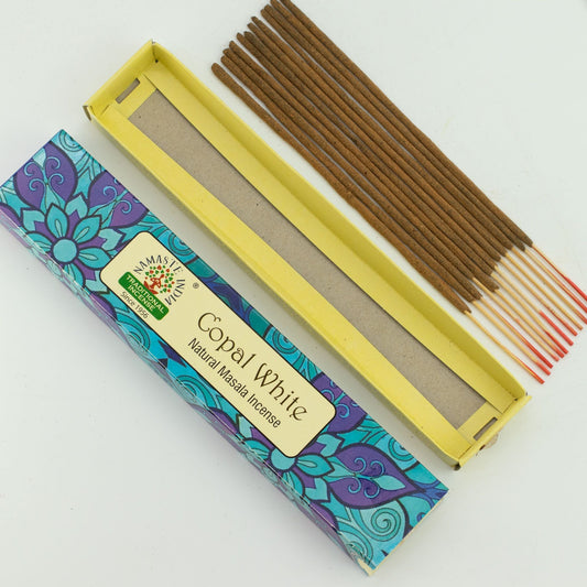 Namaste Mandala Masala Incense - Copal White - Luna Panther alternate view