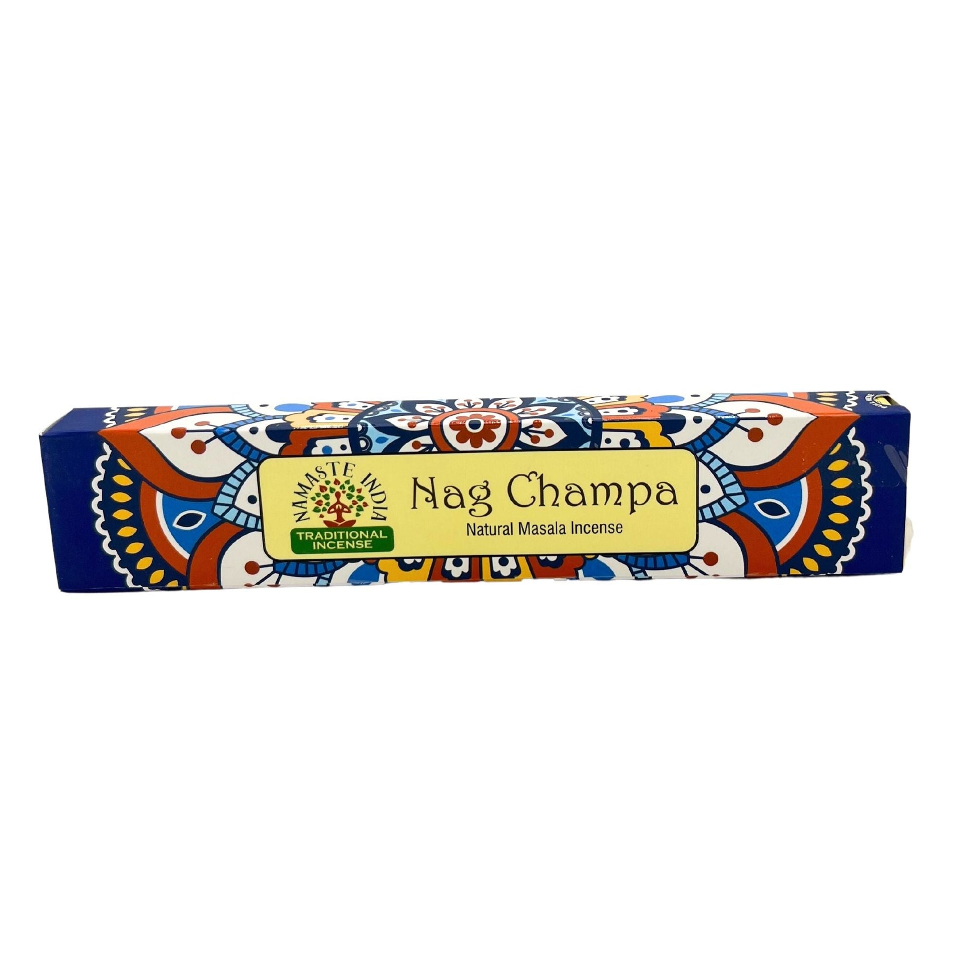 Polished Namaste Mandala Masala Incense Nagchampa featuring natural patterning and unique variations - Luna Panther