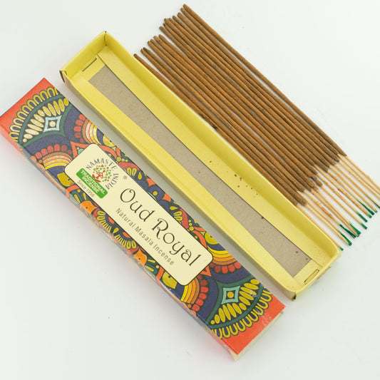 Namaste Mandala Masala Incense - Oud Royal - Luna Panther alternate view