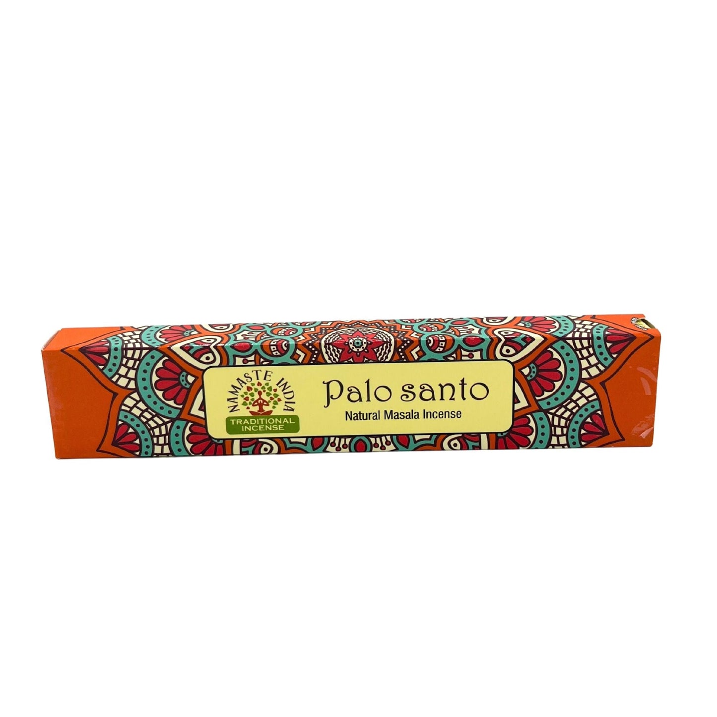 Polished Namaste Mandala Masala Incense Palo Santo featuring natural patterning and unique variations - Luna Panther